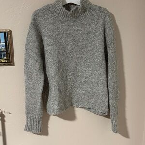 Z Supply Heather Gray Turtleneck Sweater